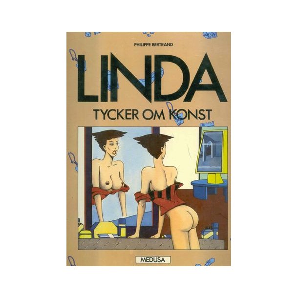 Linda tycker om konst