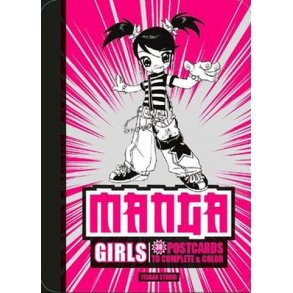 Manga Girls: 30 postcards