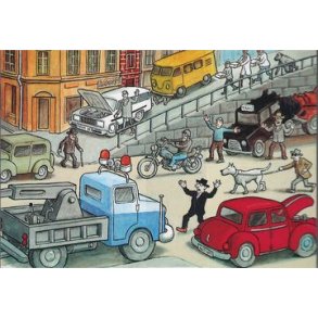 Vykort - �rnis bilar