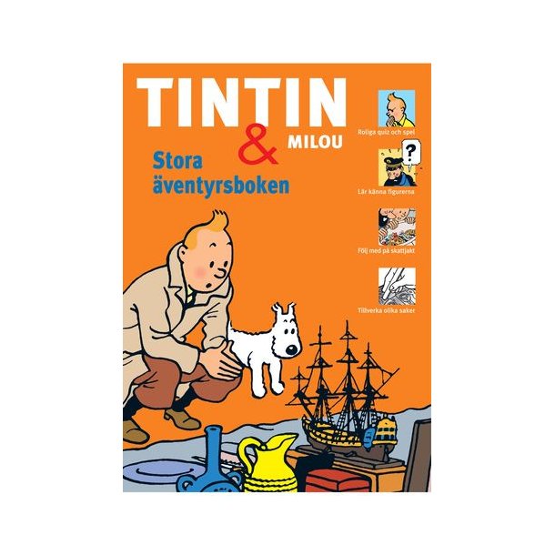 Tintin &amp; Milou Stora ventyrsboken