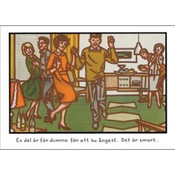 Vykort - Jan Stenmark ''Smart''