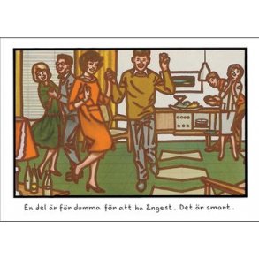 Vykort - Jan Stenmark ''Smart''