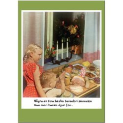 Vykort - Jan Stenmark ''Barndomsminnen''