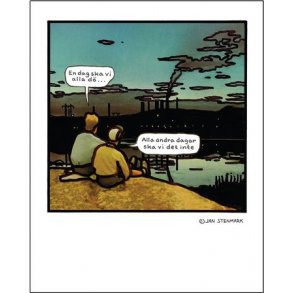Vykort - Jan Stenmark ''D�''