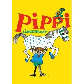 Vykort - Pippi och Lilla gubben