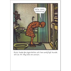 Vykort - Jan Stenmark ''�versv�mning''