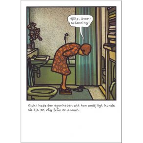 Vykort - Jan Stenmark ''�versv�mning''