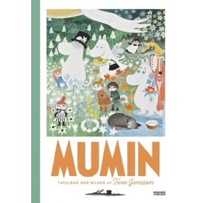 Mumin tavelbok med bilder av Tove Jansson