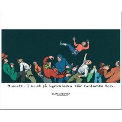 Affisch - Jan Stenmark 'Fantomen' liten