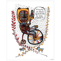 Affisch - Granr 'Lnearbete' liten