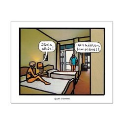 Affisch - Jan Stenmark 'Alkis' liten