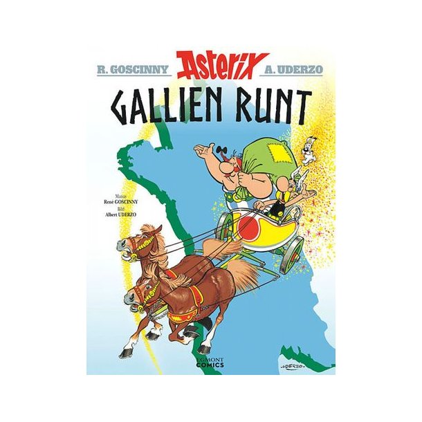 Asterix 12 - Gallien runt