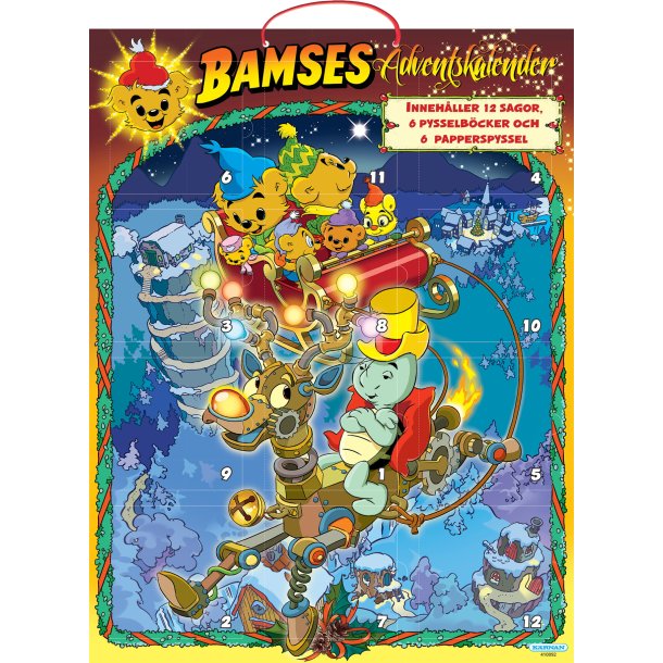 Bamse adventskalender 2024