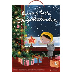 Barnens b�sta sagokalender - adventskalender med 24 minib�cker