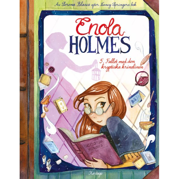 Enola Holmes 5 - Fallet med den kryptiska krinolinen