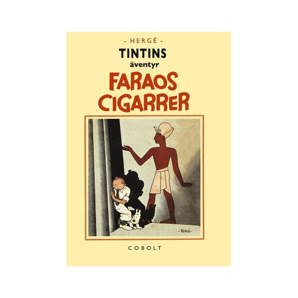 Tintins ventyr - Faraos cigarrer retro