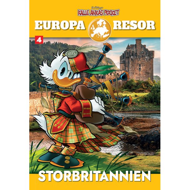 Kalle Ankas Pocket - Europaresor 4 Storbritannien