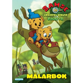 Bamse och vrldens minsta ventyr Mlarbok