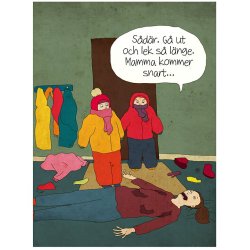 Magnet Hej hej vardag "Vinter"