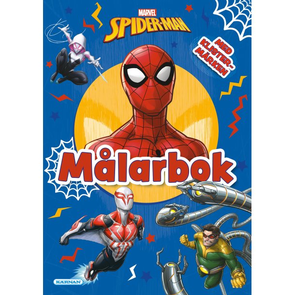 Spider-man mlarbok