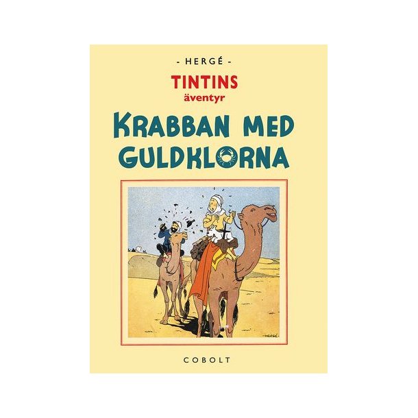 Tintins ventyr - Krabban med guldklorna retro