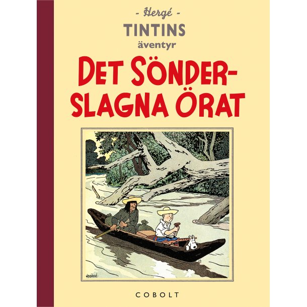 Tintins ventyr - Det snderslagna rat retro