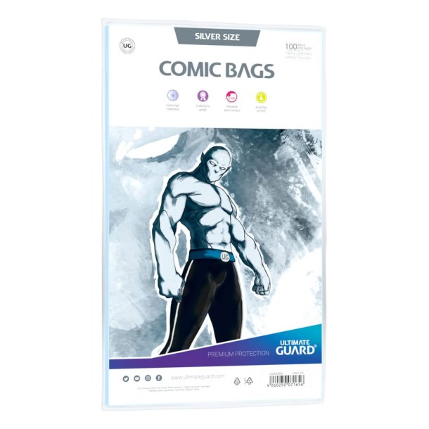 Ultimate Guard Silver size