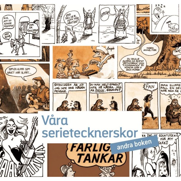 Vra Serietecknerskor - andra boken 