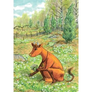 Vykort - Mamma Mu, �ngen