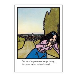 Vykort - Jan Stenmark "H�rn�sand"