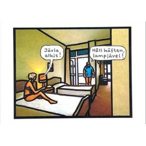 Vykort - Jan Stenmark ''Alkis''