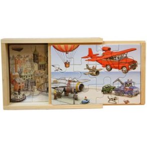 Flygmaskiner x 4 (ldpussel)