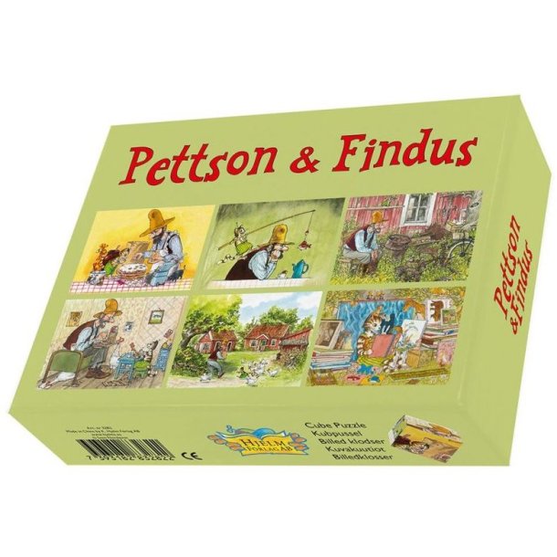 Pettson och Findus kubpussel