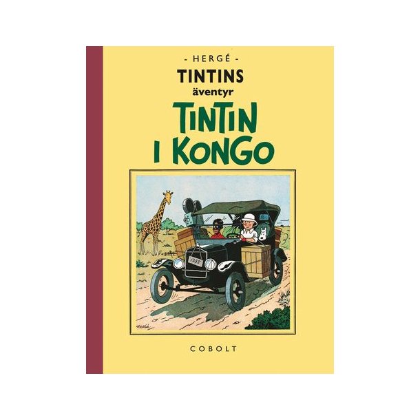 Tintins ventyr -Tintin i Kongo retro